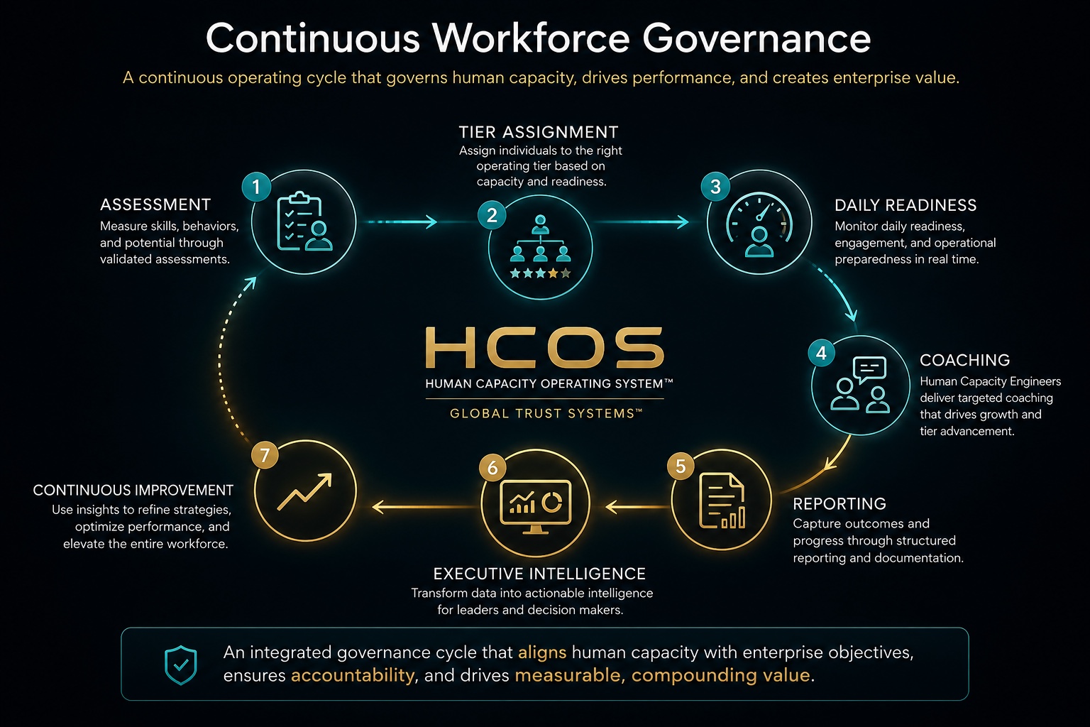 Continuous Workforce Governance operating cycle
